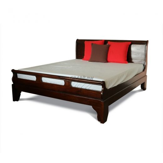 Sleigh Bed (K)