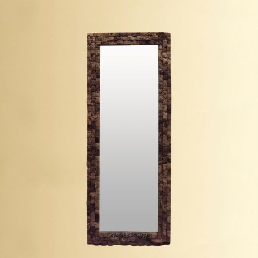 Lava Stone Mirror Frame (OUT OF STOCK)