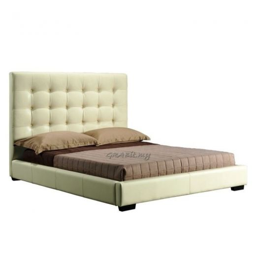 Hanford Full Leather Bed (Q/K) OUT OF STOCK*