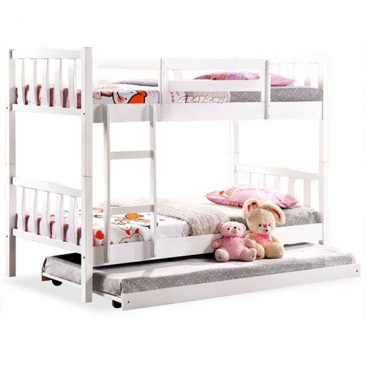 ASHLEY Bed Double Deck + Pull Out (S) OUT OF STOCK*