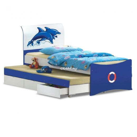 Blue Dolphin Bed