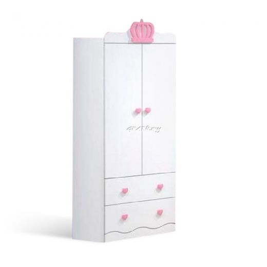 Pink Queen (S) Bedroom Set