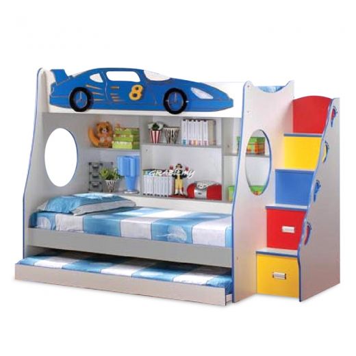COLOURFUL BUNK BED  