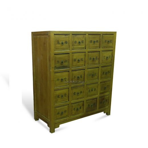 Multi Drawer Antique Cabinet OUT OF STOCK*
