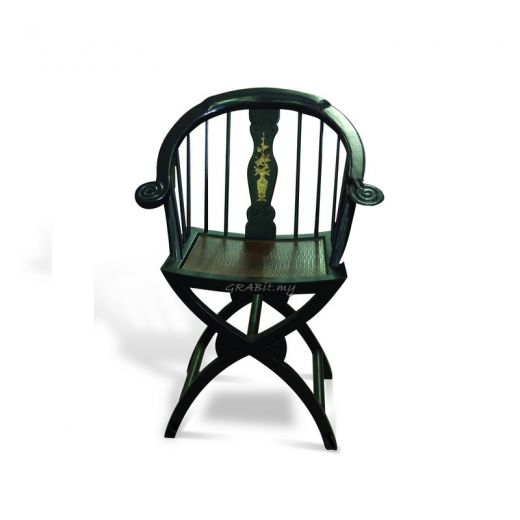 Golden Bottle Antique Lounge Chair