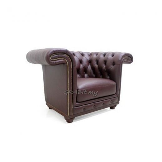 Ares (1/2/3/ Seater) Full Leather Sofa