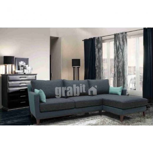 Rupert L-Shape Fabric Sofa
