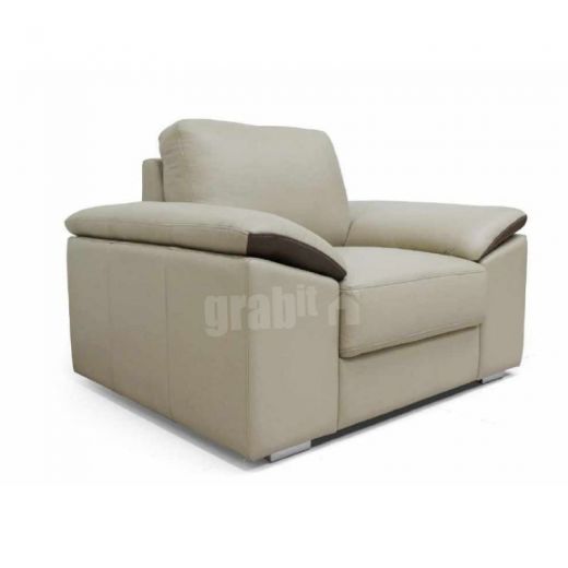 Brock (1/2/3 Seater) Full Leather Sofa