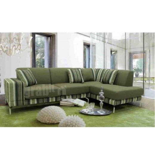 Luft L-Shape Fabric Sofa
