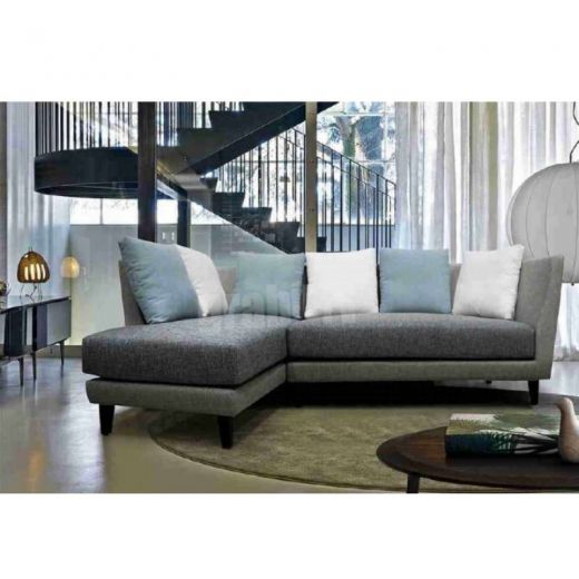 Escher L-Shape Fabric Sofa