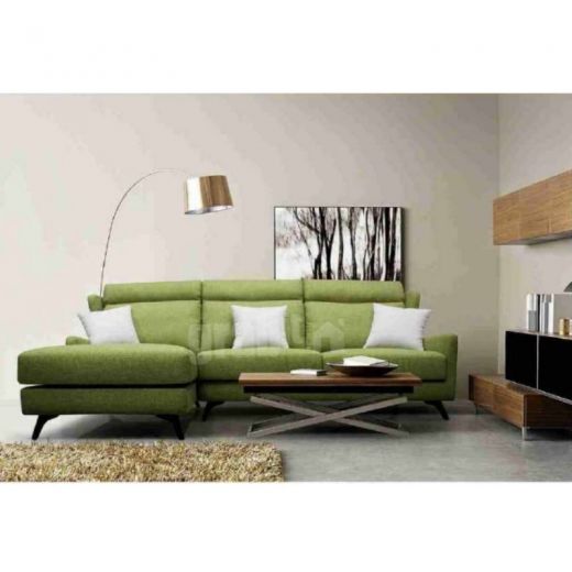 Jones L-Shape Fabric Sofa
