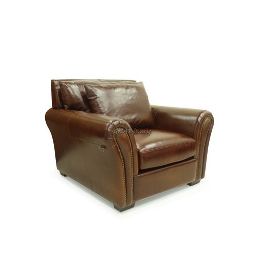 Alize (1/2/3 Seater) Full Leather Sofa