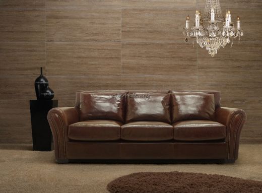 Alize (1/2/3 Seater) Full Leather Sofa