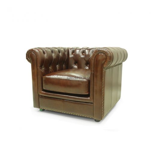 Ansh (1/2/3 Seater) Full Leather Sofa 