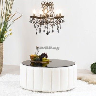 Caruso Coffee Table - PU/PVC  (OUT OF STOCK*)