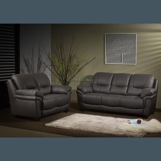 Caydin Sofa - Full Leather 