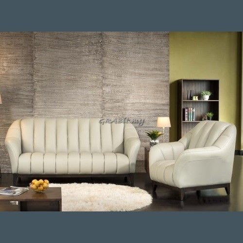 Choncey Sofa - Half Leather