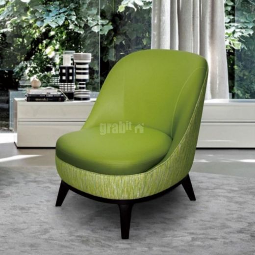 Freya Arm Chair - Fabric & PU