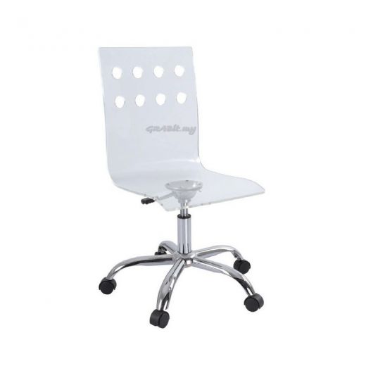Christopher Clear Office Chair OUT OF STOCK*