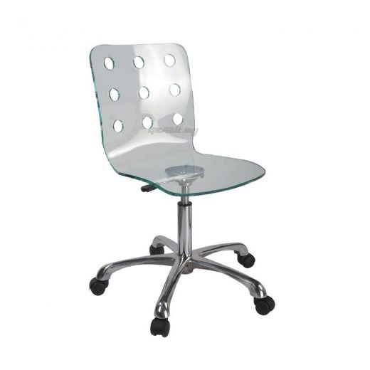 Modern Clear Arcylic Office Chair OUT OF STOCK*