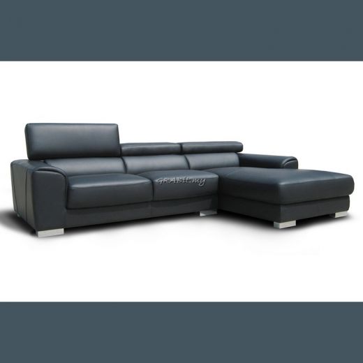 Sarbia (L-Shape) Full Leather Sofa OUT OF STOCK*