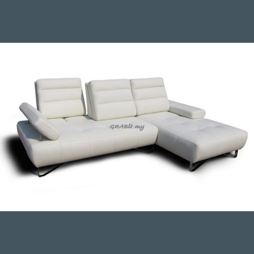 Senti (L-Shape) Full Leather Sofa