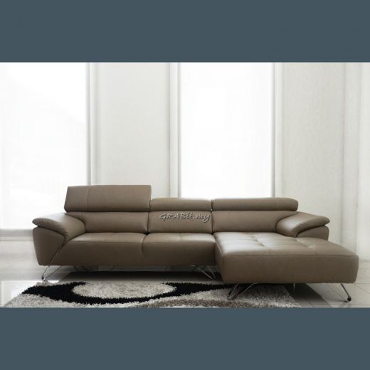 Eberhard (L-Shape) Full Leather Sofa