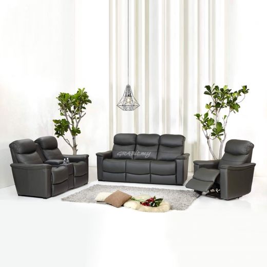 Ahgna Half Leather Sofa OUT OF STOCK*