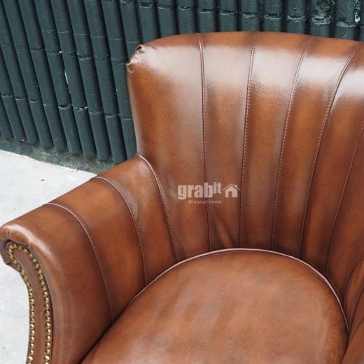 Alonzo Full Leather Armchair