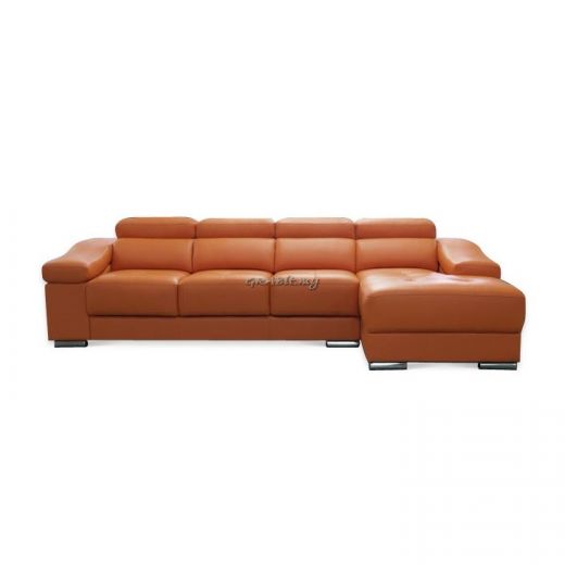 Maximus (L-Shape) Full Leather Sofa