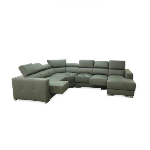 Sensational (L-shape) Premium Leather Sofa