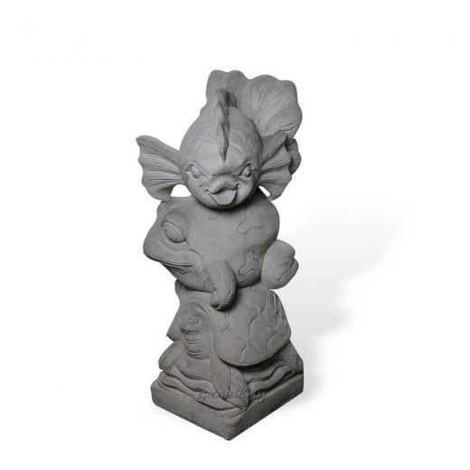 Sculpture Goldfish, Frog & Turtle (V2)