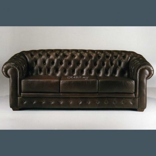 Romania (1/2/3 Seater) Half Leather Sofa