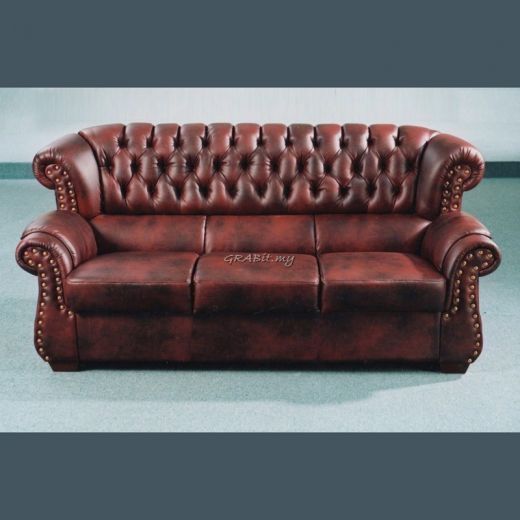 Rey (1/2/3 Seater) Full Leather Sofa