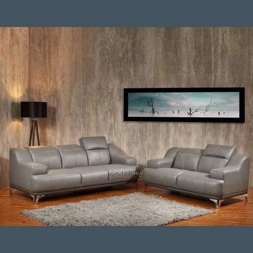 Ceca (1/2/3 Seater) Full Leather Sofa OUT OF STOCK*