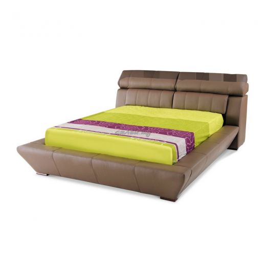 Lind Full Leather Bed (Q/K)