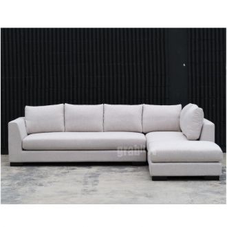 Alison L-Shape Fabric Sofa 